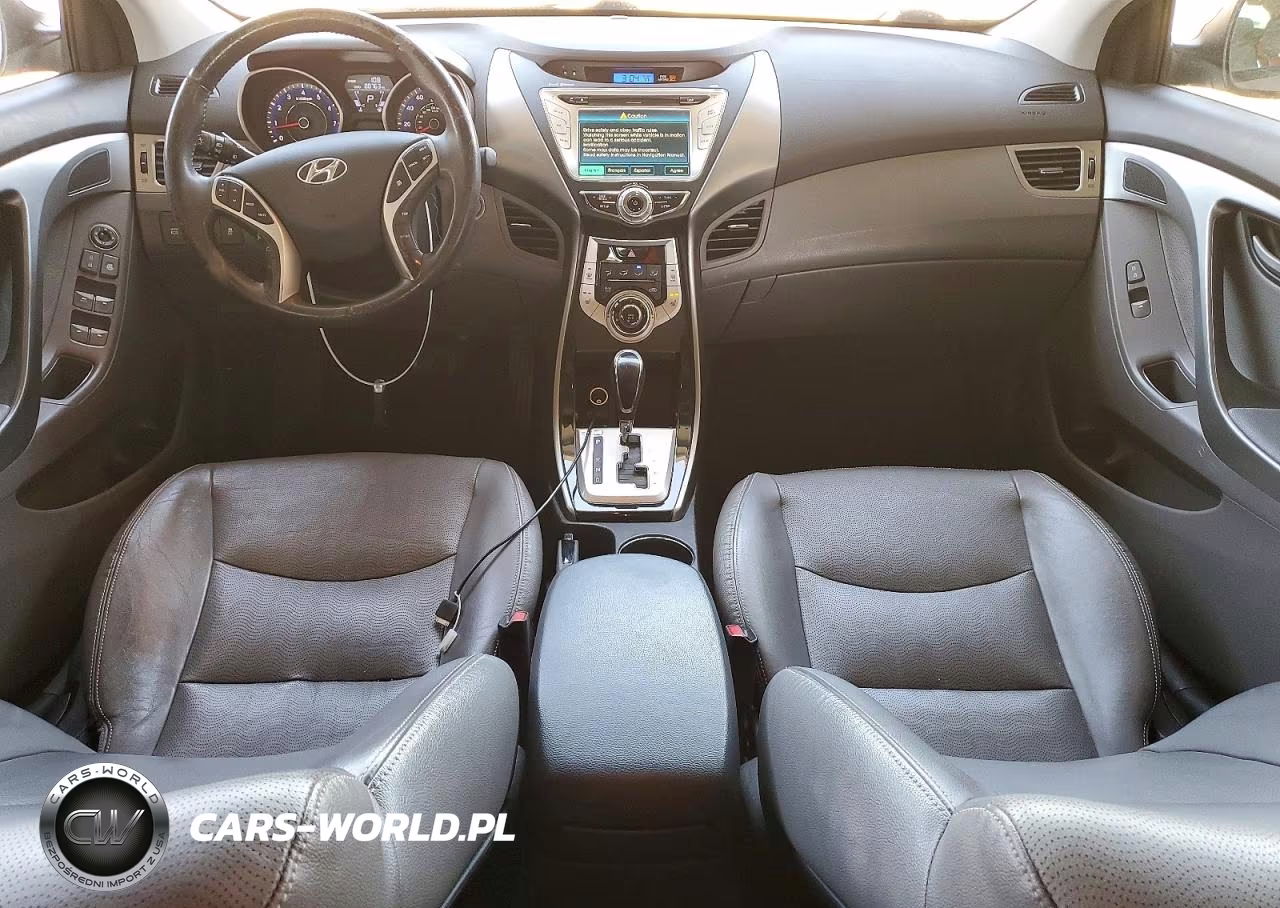 2012 Hyundai Elantra Limited VIN:KMHDH4AE5CU208024 - 8