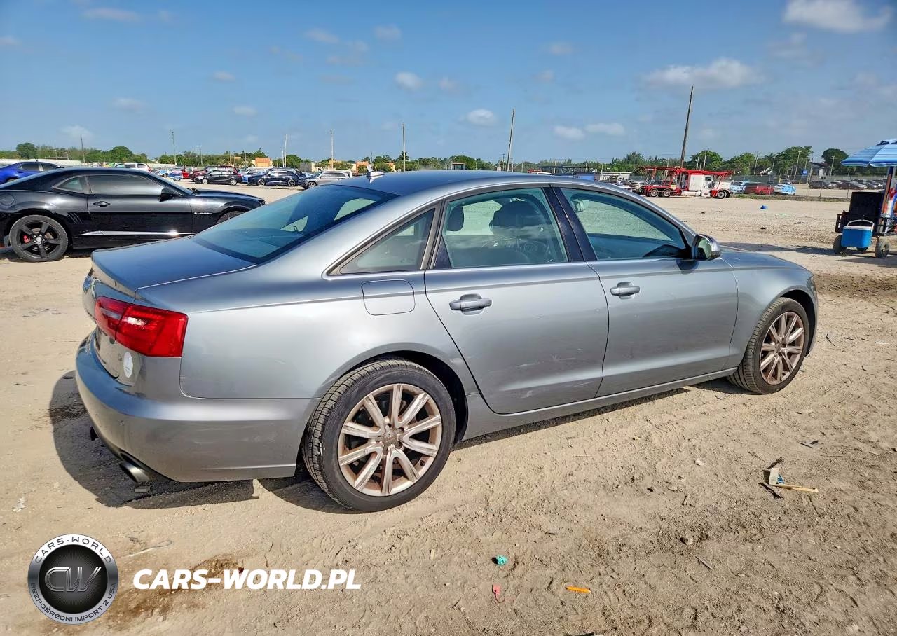 2013 Audi A6 VIN:WAUGFAFCXDN093507 - 3