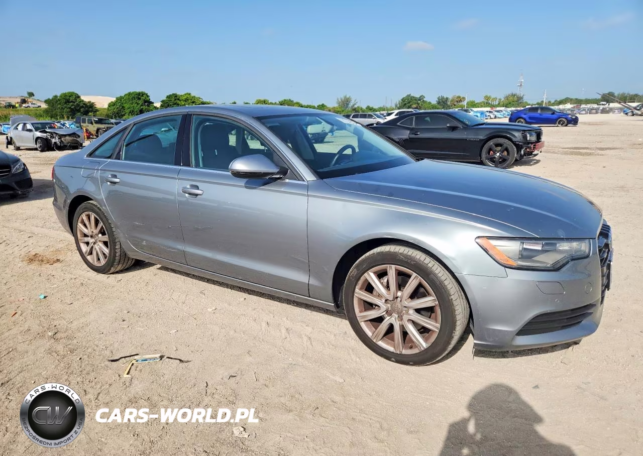2013 Audi A6 VIN:WAUGFAFCXDN093507 - 4