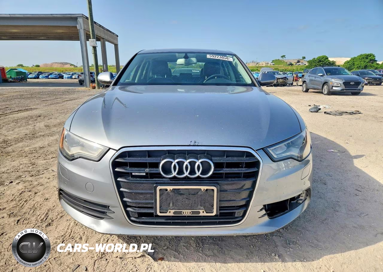 2013 Audi A6 VIN:WAUGFAFCXDN093507 - 5