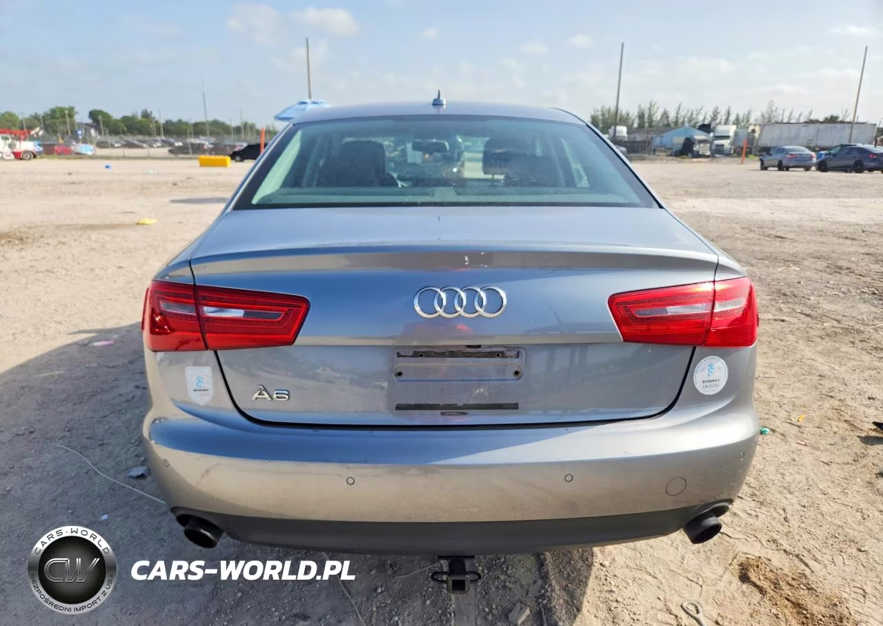 2013 Audi A6 VIN:WAUGFAFCXDN093507 - 6