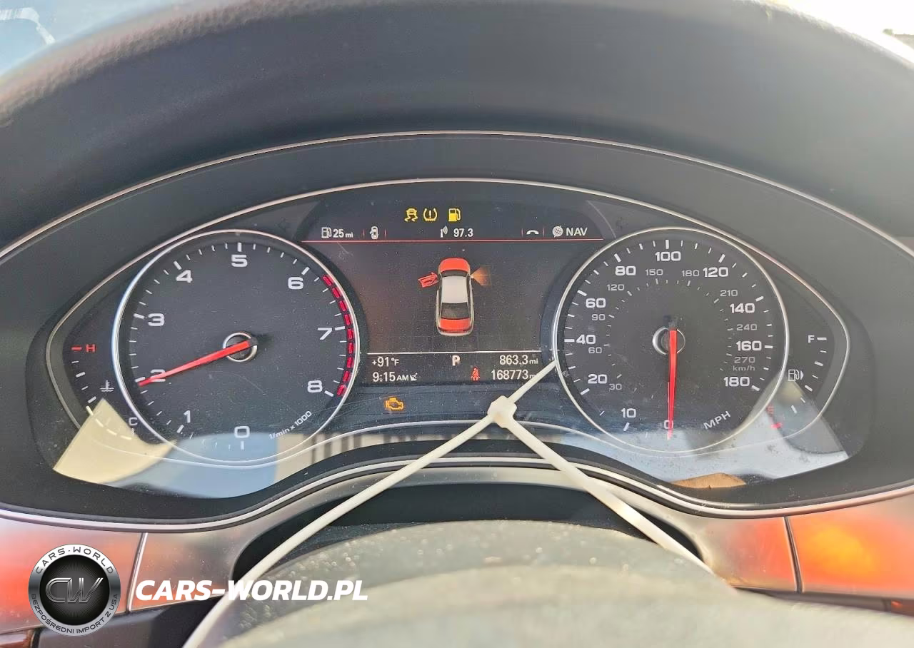 2013 Audi A6 VIN:WAUGFAFCXDN093507 - 9