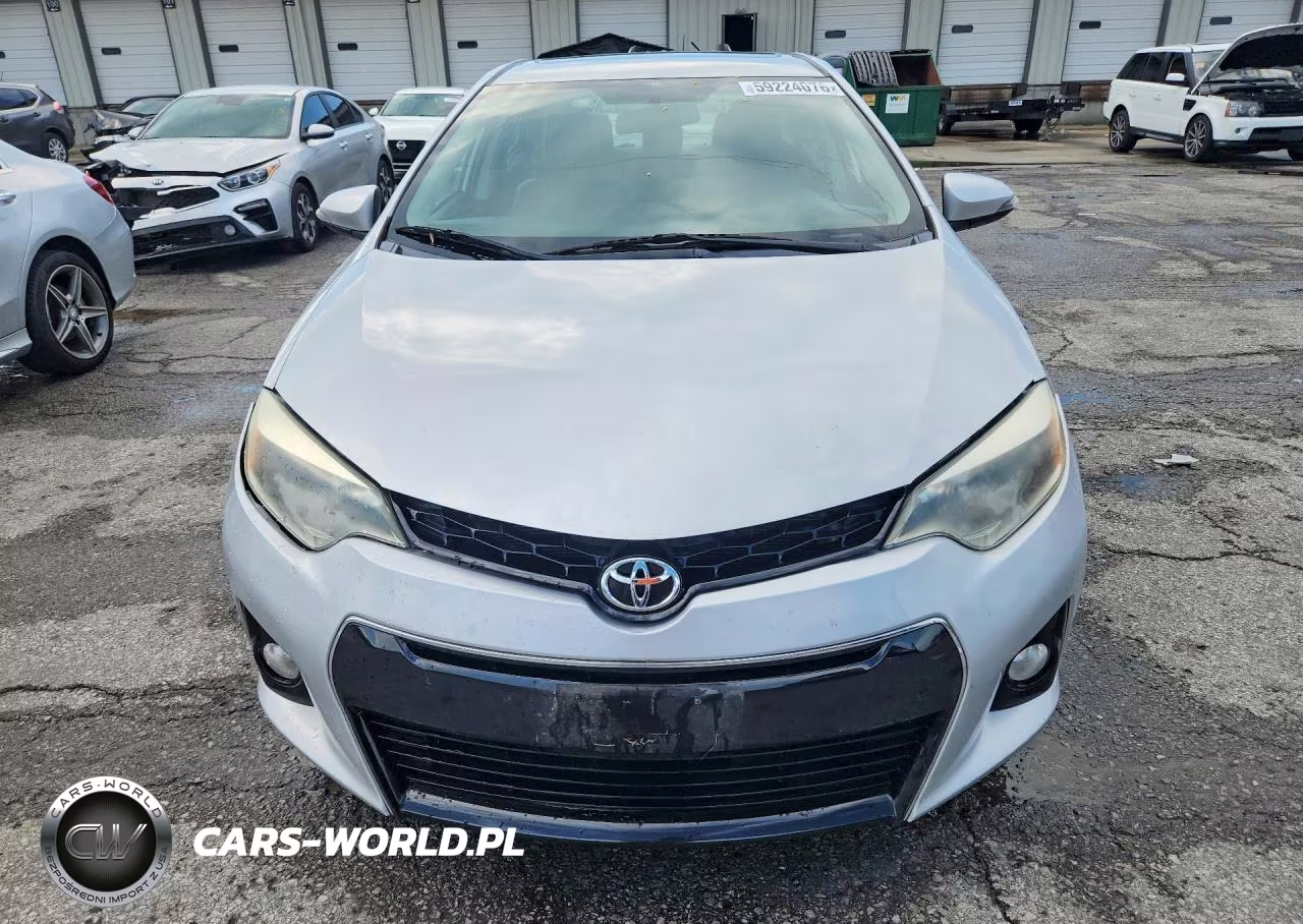 2015 Toyota Corolla S Plus VIN:2T1BURHEXFC306977 - 5