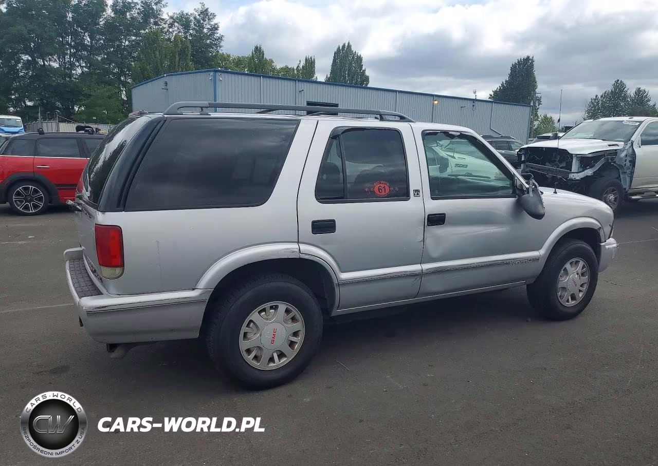 1996 GMC Jimmy VIN:1GKDT13W2T2530949 - 3