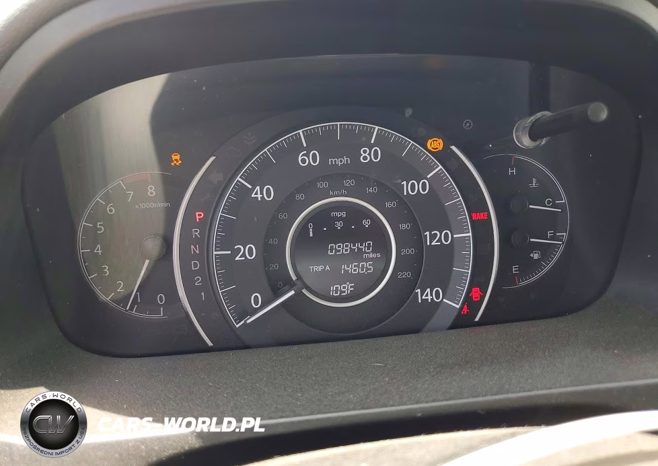2013 Honda Cr-V Lx VIN:5J6RM3H3XDL027880 - 9