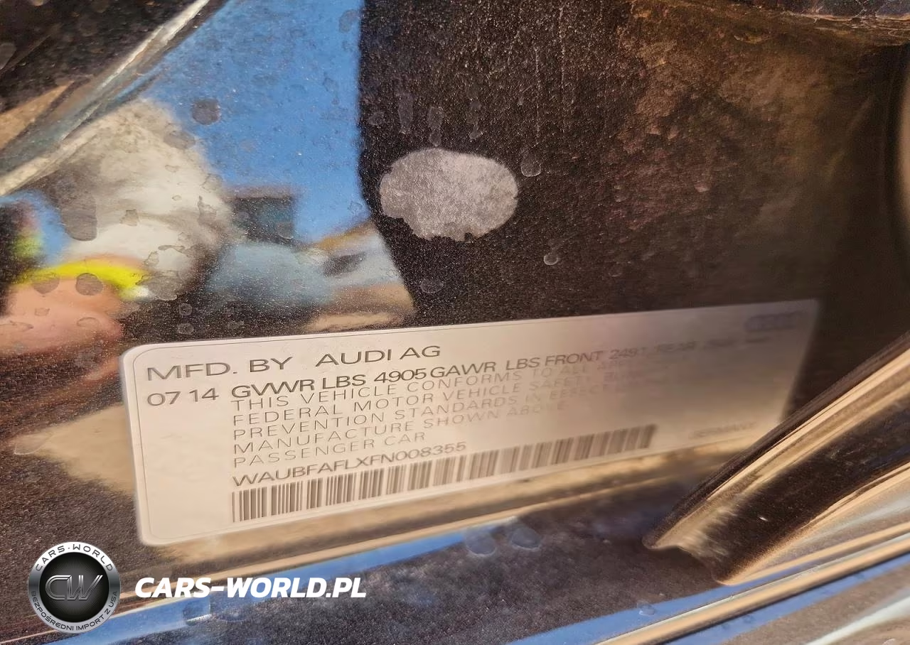 2015 Audi A4 Premium VIN:WAUBFAFLXFN008355 - 12