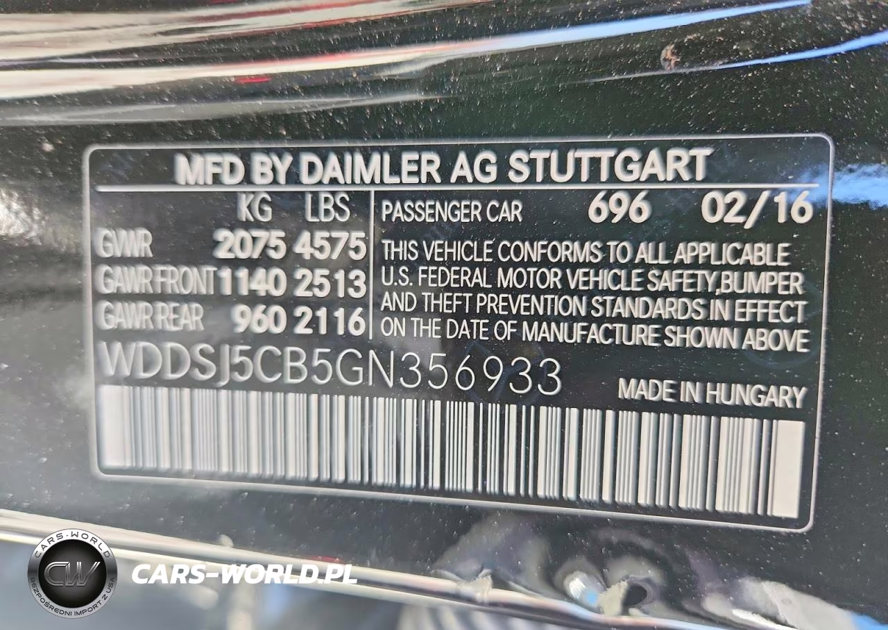 2016 Mercedes-Benz Cla 45 Amg VIN:WDDSJ5CB5GN356933 - 12