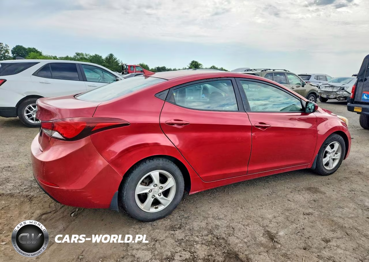 2014 Hyundai Elantra Se VIN:KMHDH4AE4EU135196 - 3