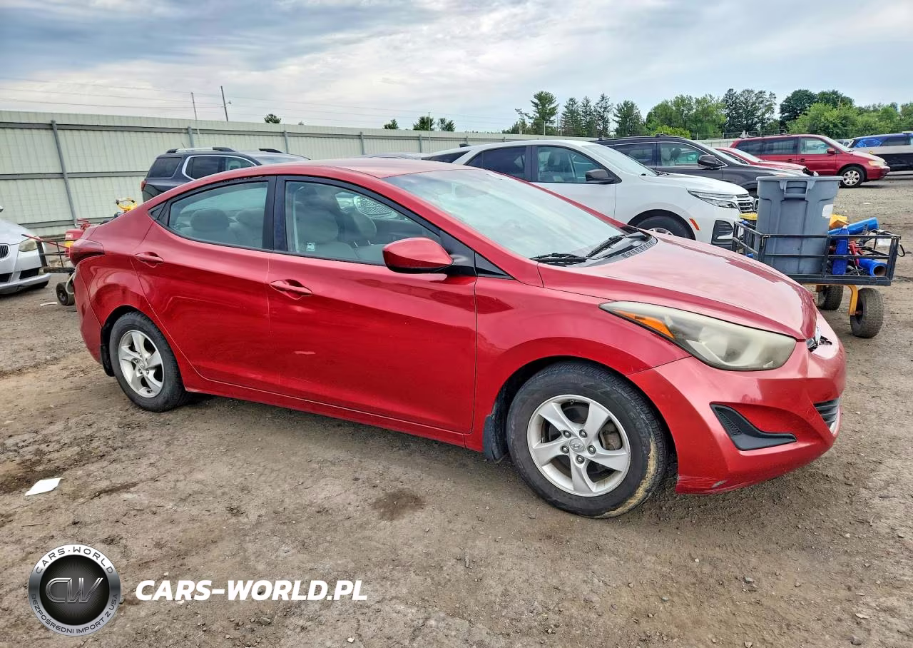 2014 Hyundai Elantra Se VIN:KMHDH4AE4EU135196 - 4
