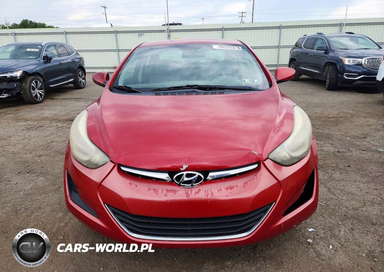 2014 Hyundai Elantra Se VIN:KMHDH4AE4EU135196 - 5