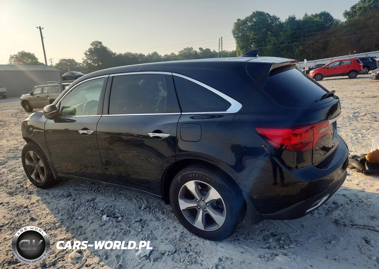 2016 Acura Mdx VIN:5FRYD3H2XGB008132 - 2