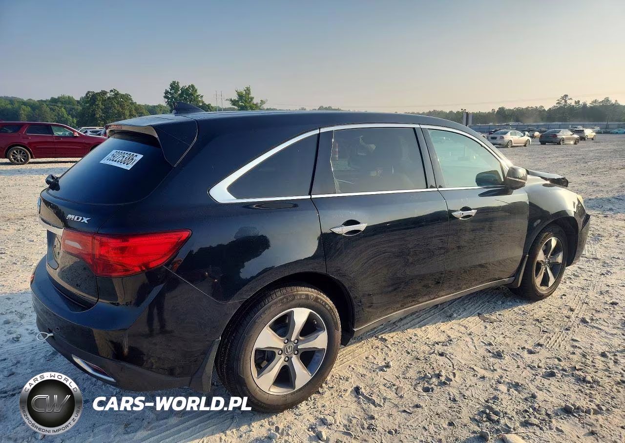 2016 Acura Mdx VIN:5FRYD3H2XGB008132 - 3