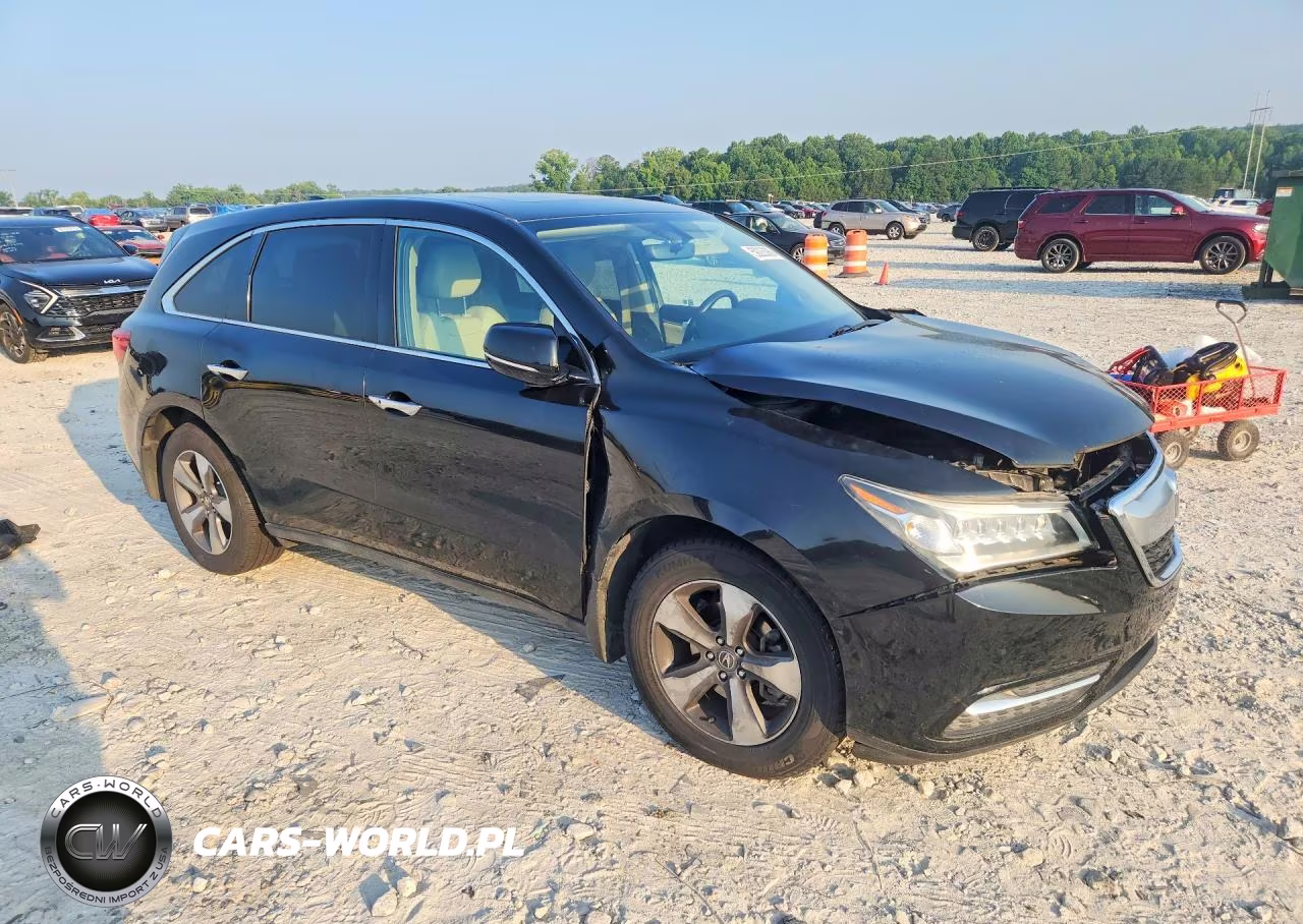 2016 Acura Mdx VIN:5FRYD3H2XGB008132 - 4