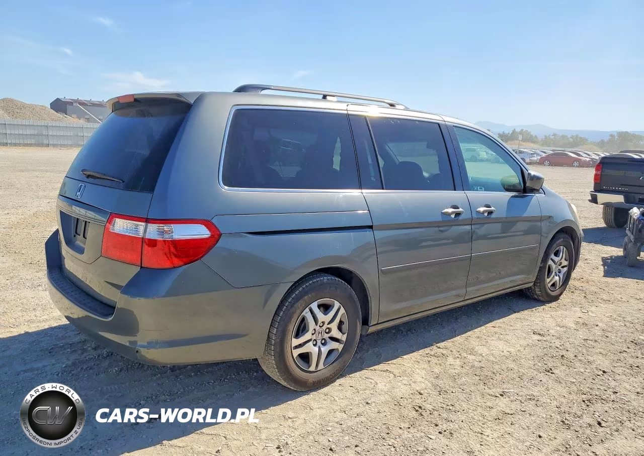 2007 Honda Odyssey Exl VIN:5FNRL38677B415191 - 3