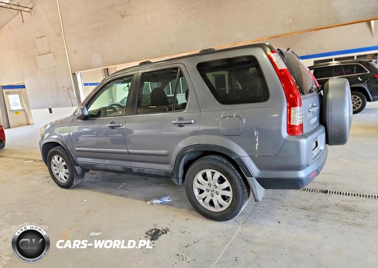 2006 Honda Cr-V Se VIN:SHSRD789X6U401355 - 2