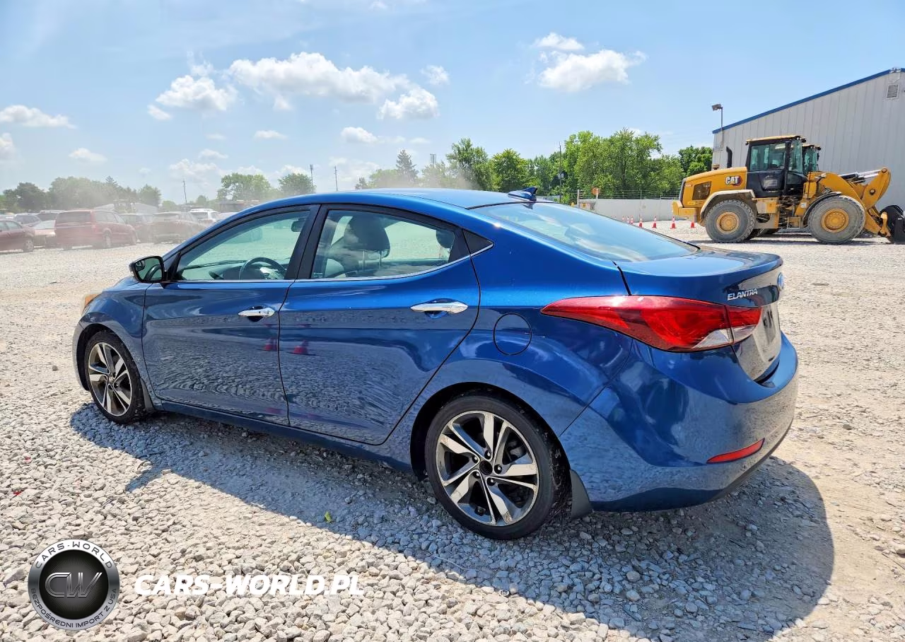2014 Hyundai Elantra Limited VIN:KMHDH4AE2EU144267 - 2