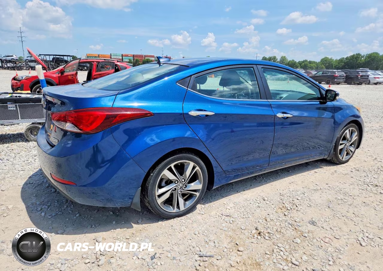 2014 Hyundai Elantra Limited VIN:KMHDH4AE2EU144267 - 3