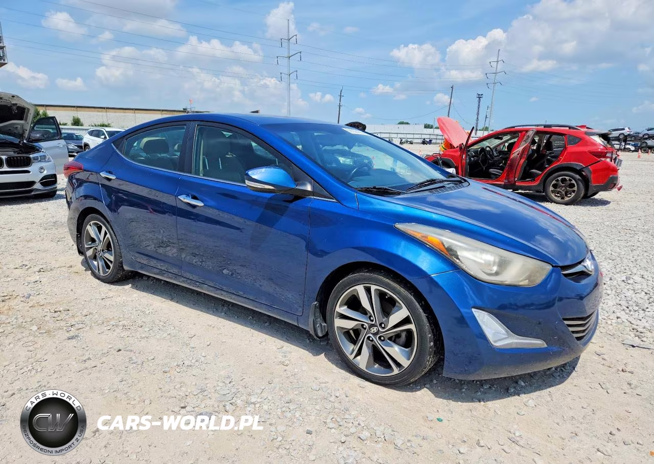 2014 Hyundai Elantra Limited VIN:KMHDH4AE2EU144267 - 4