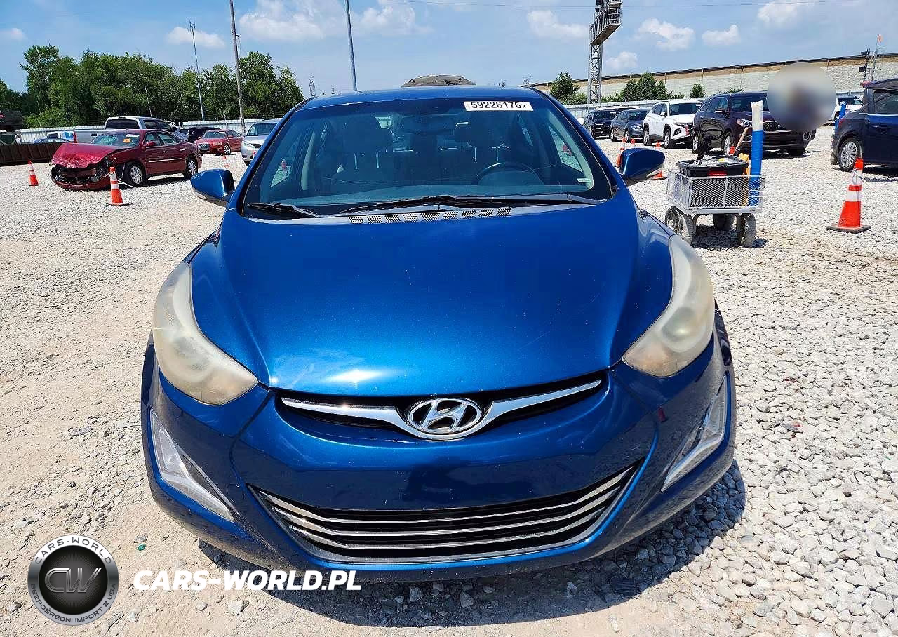 2014 Hyundai Elantra Limited VIN:KMHDH4AE2EU144267 - 5