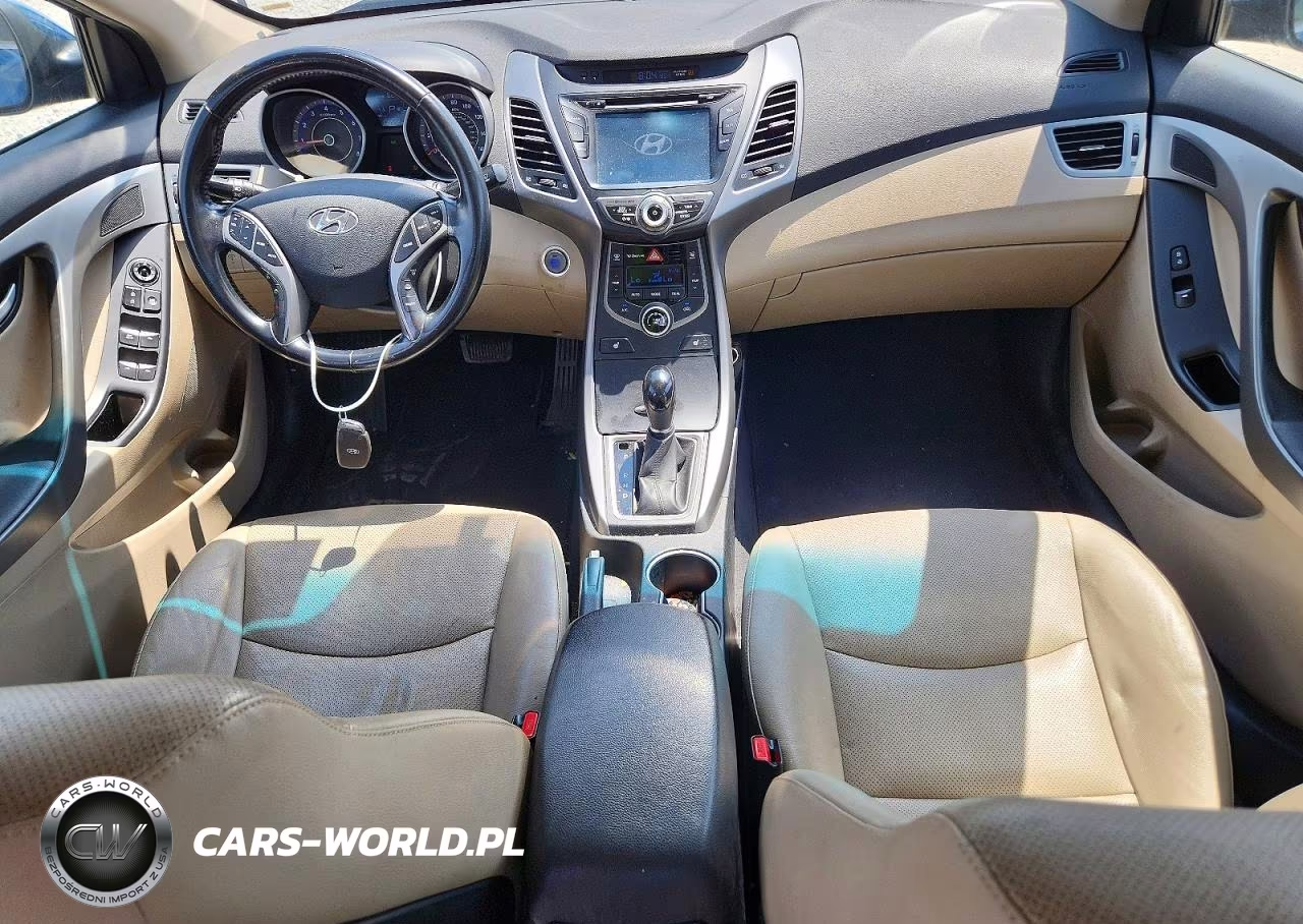 2014 Hyundai Elantra Limited VIN:KMHDH4AE2EU144267 - 8