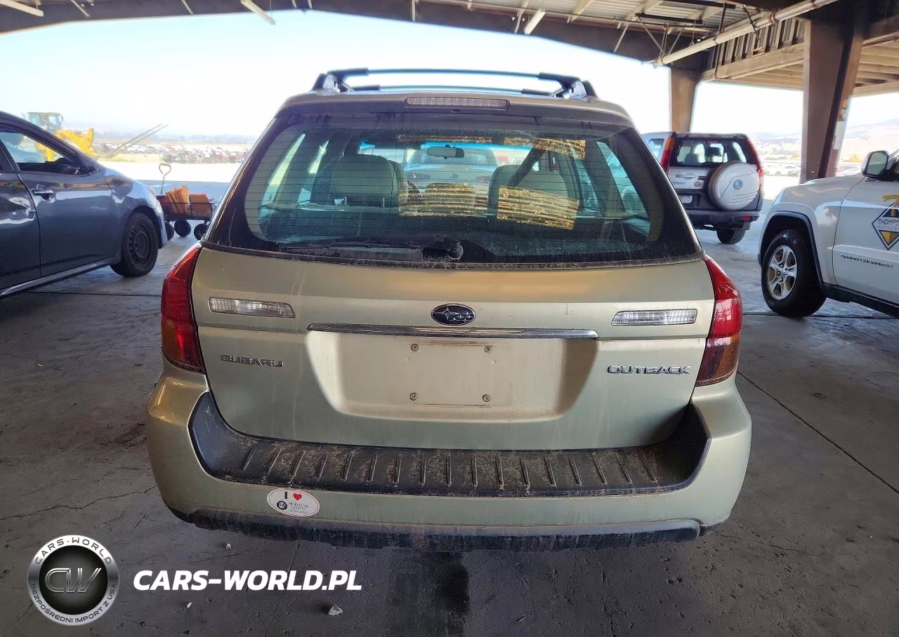 2005 Subaru Legacy Outback 2.5I VIN:4S4BP61C456372084 - 6