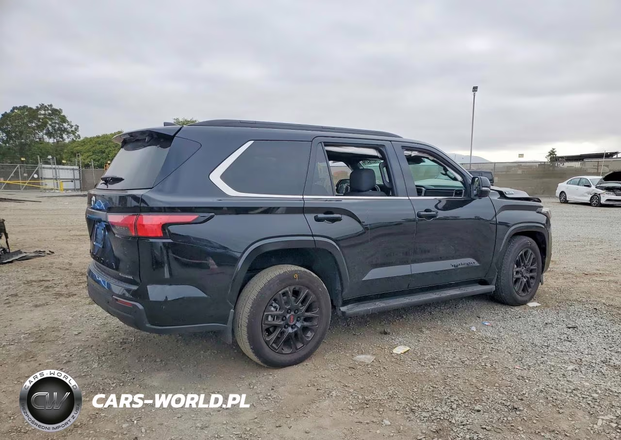 2025 Toyota Sequoia Sr5 VIN:7SVAAABAXSX071736 - 3