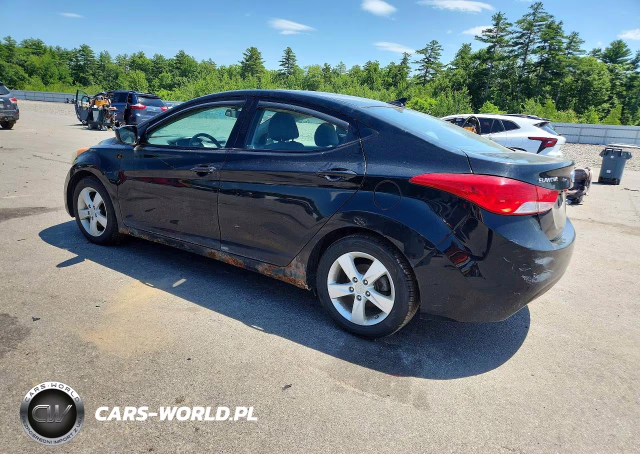 2013 Hyundai Elantra Gls VIN:5NPDH4AEXDH409482 - 2