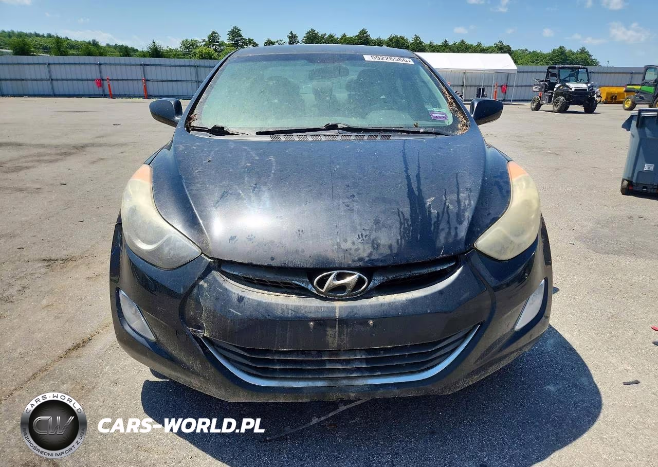 2013 Hyundai Elantra Gls VIN:5NPDH4AEXDH409482 - 5