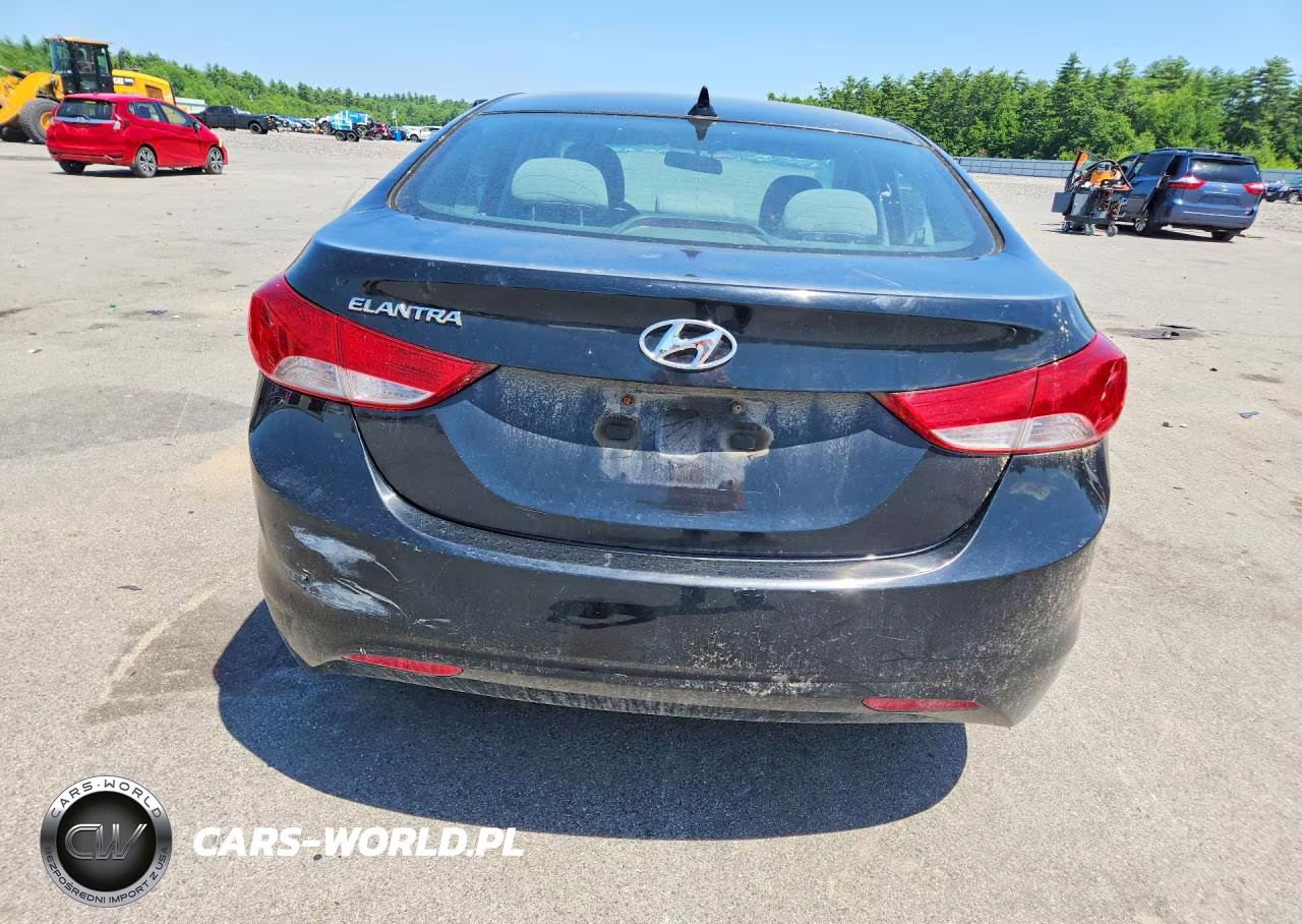 2013 Hyundai Elantra Gls VIN:5NPDH4AEXDH409482 - 6