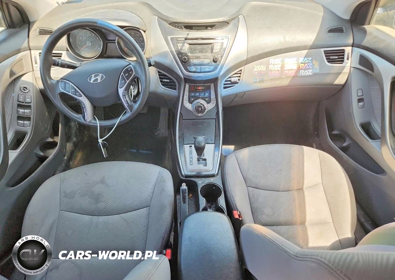 2013 Hyundai Elantra Gls VIN:5NPDH4AEXDH409482 - 8