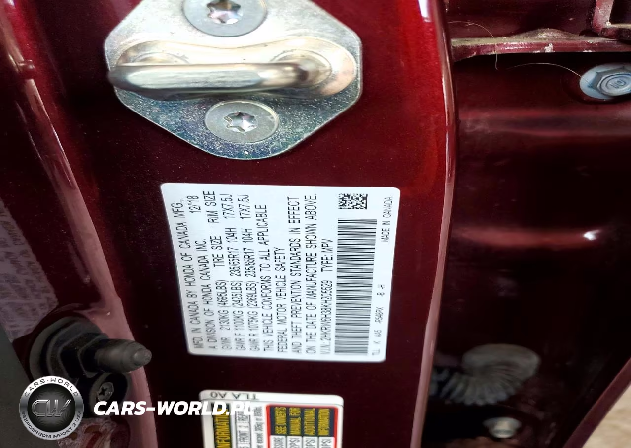 2019 Honda Cr-V Lx VIN:2HKRW6H38KH205529 - 13