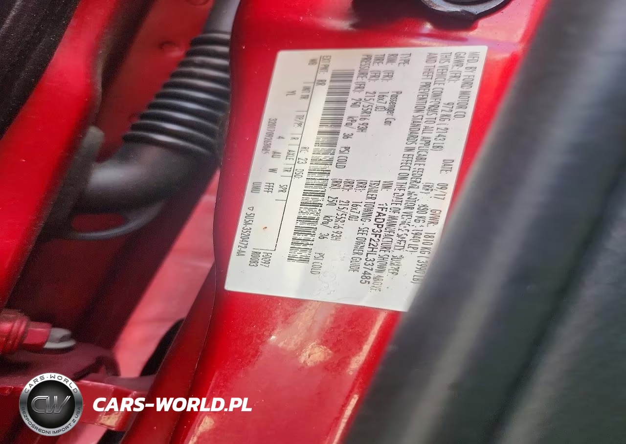 2017 Ford Focus Se VIN:1FADP3F22HL337485 - 12