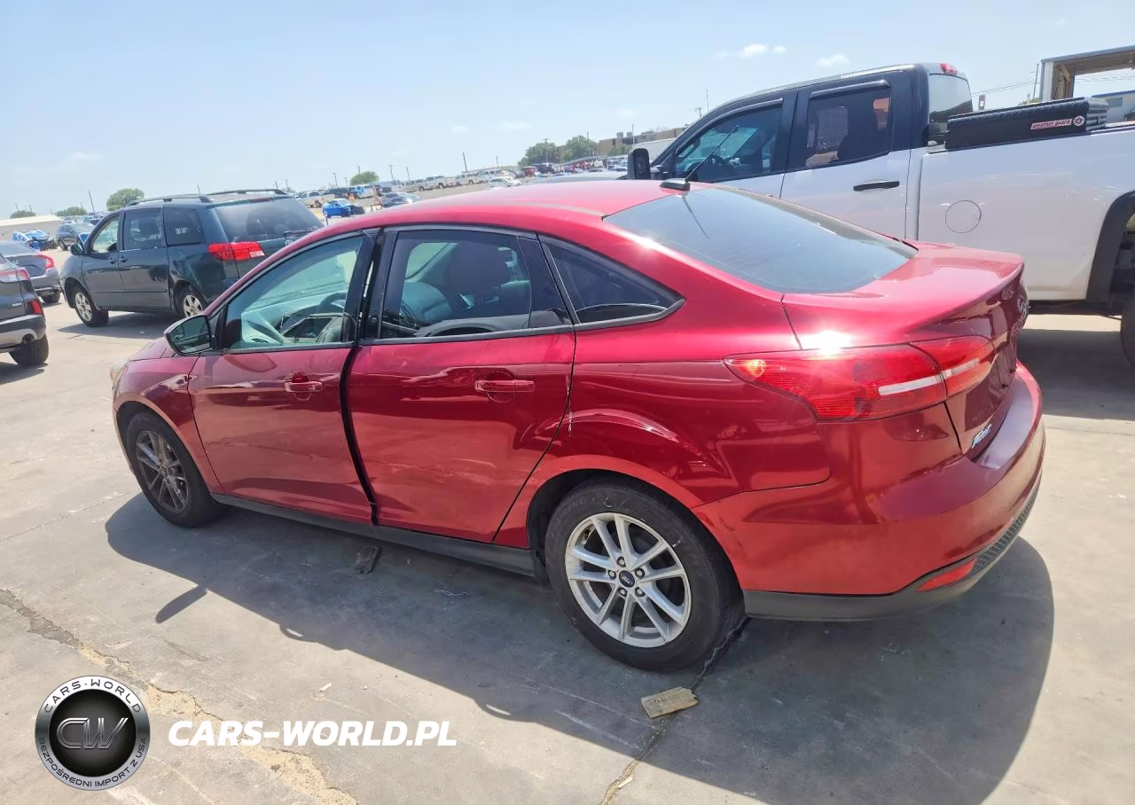 2017 Ford Focus Se VIN:1FADP3F22HL337485 - 2