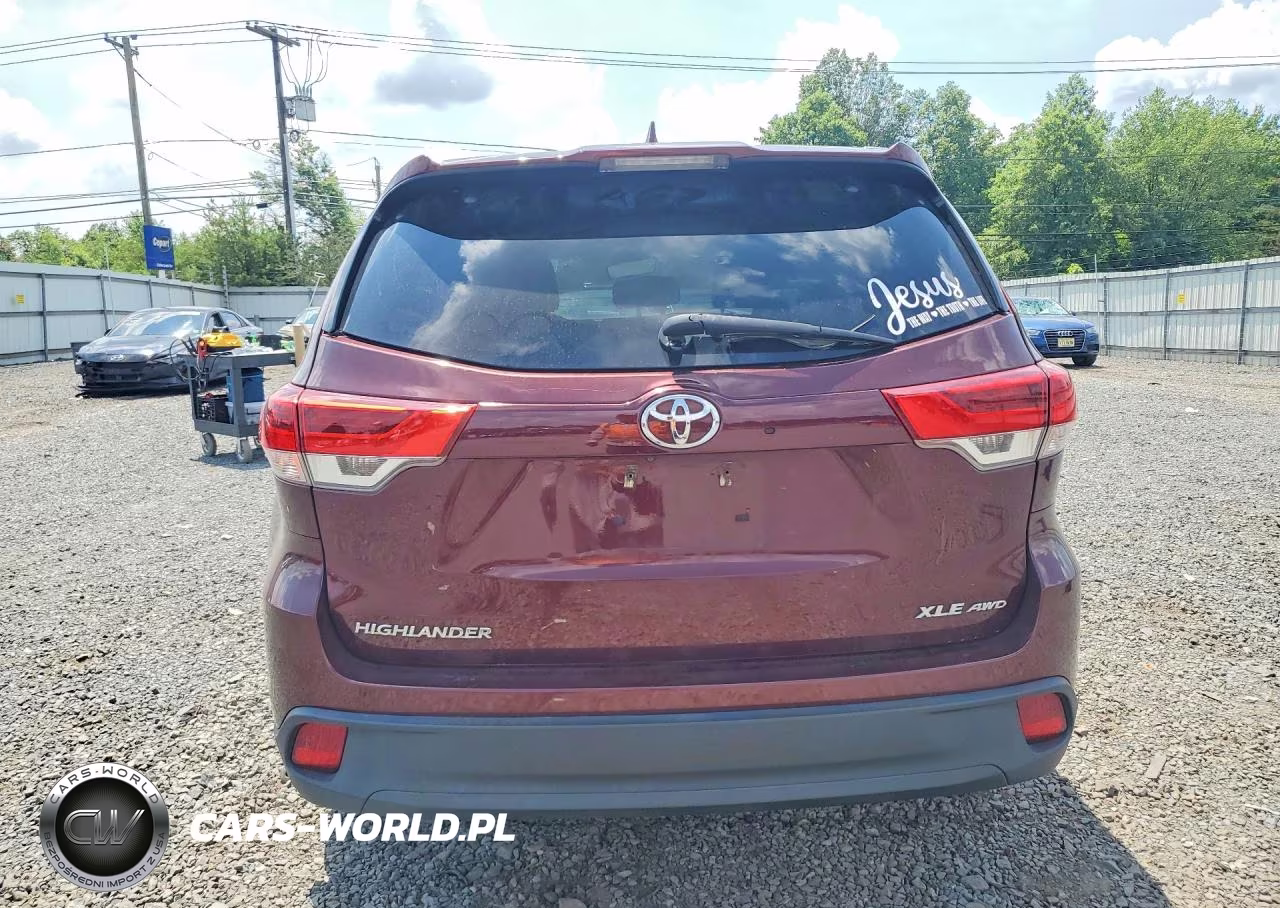 2017 Toyota Highlander VIN:5TDJZRFH9HS400224 - 6