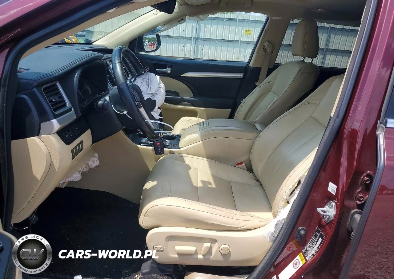 2017 Toyota Highlander VIN:5TDJZRFH9HS400224 - 7