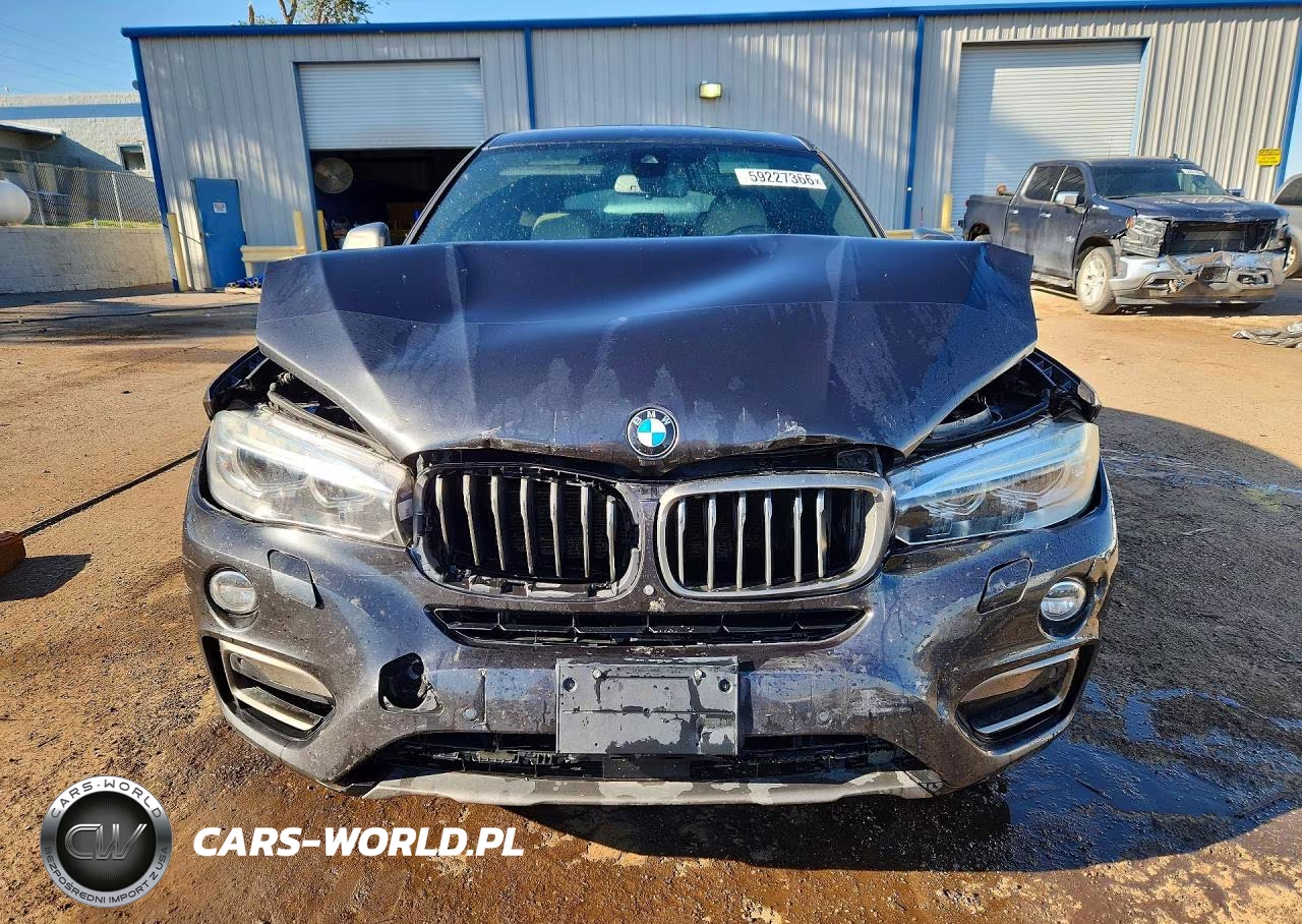 2017 BMW X6 xDrive50I VIN:5UXKU6C58H0S82583 - 5