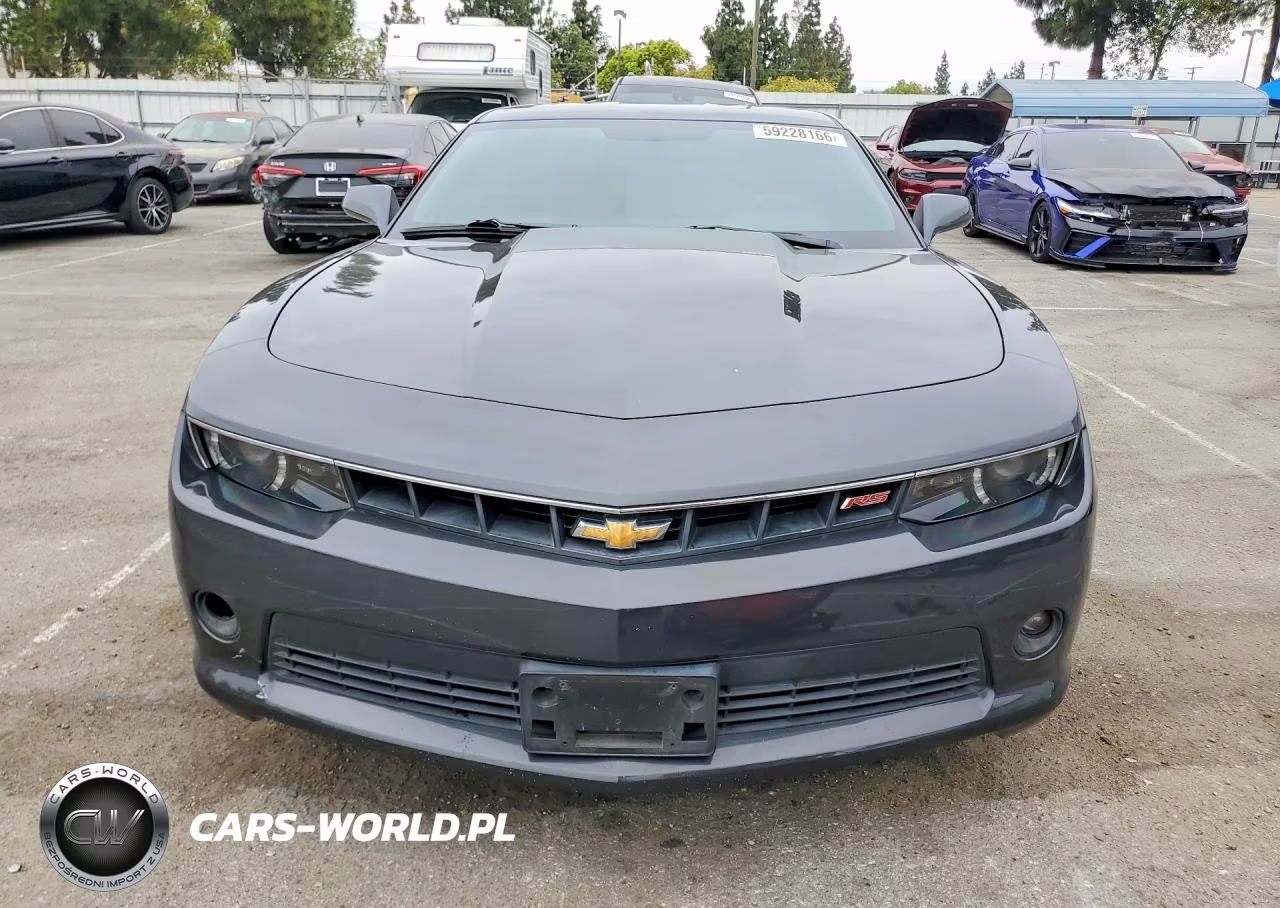 2015 Chevrolet Camaro Lt VIN:2G1FD1E38F9147584 - 5