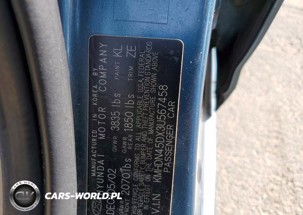 2003 Hyundai Elantra Gls VIN:KMHDN45DX3U567458 - 12