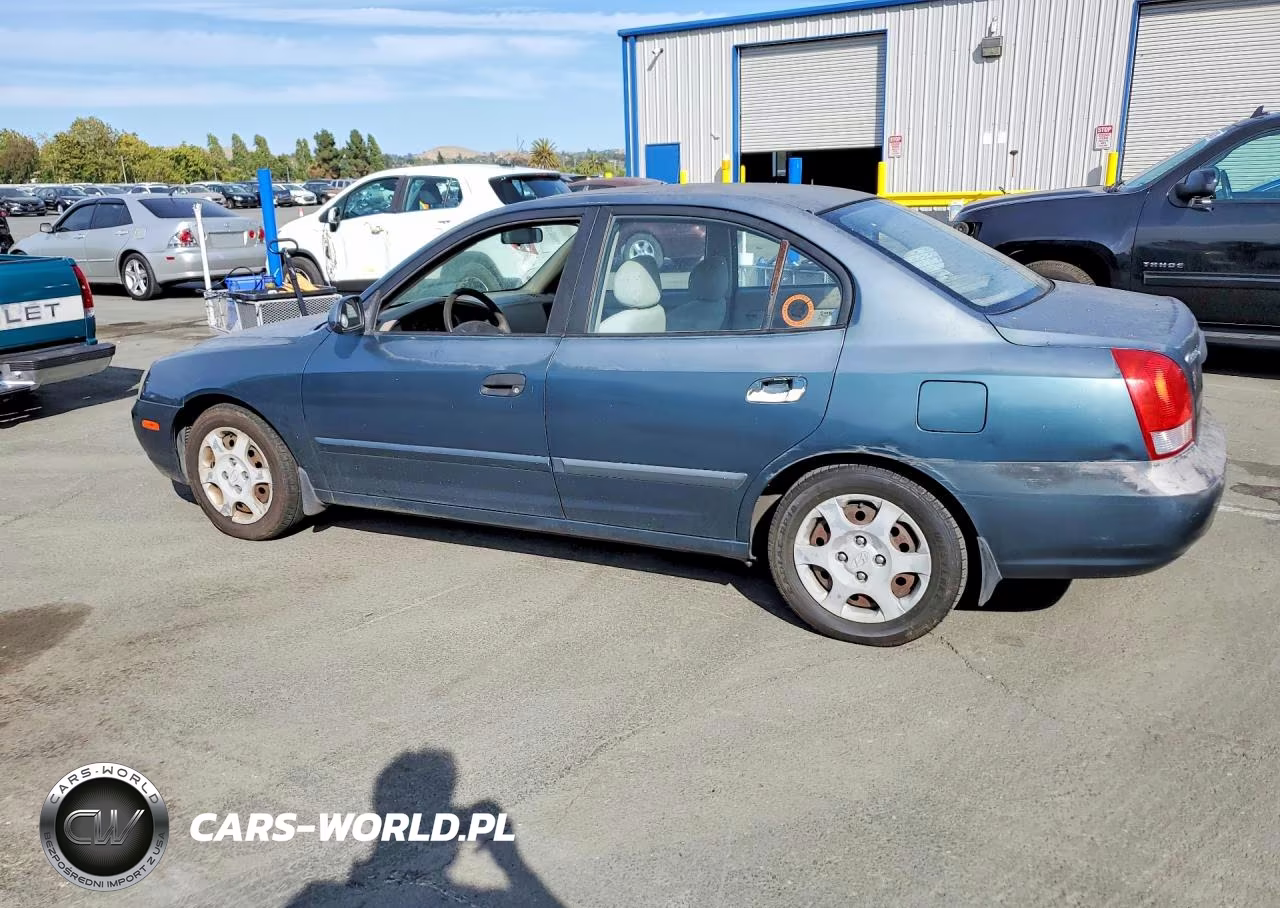 2003 Hyundai Elantra Gls VIN:KMHDN45DX3U567458 - 2
