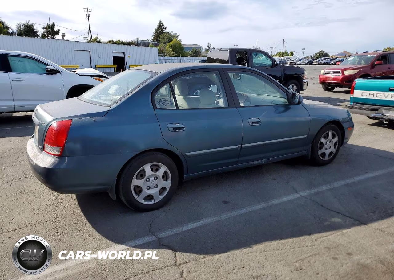 2003 Hyundai Elantra Gls VIN:KMHDN45DX3U567458 - 3
