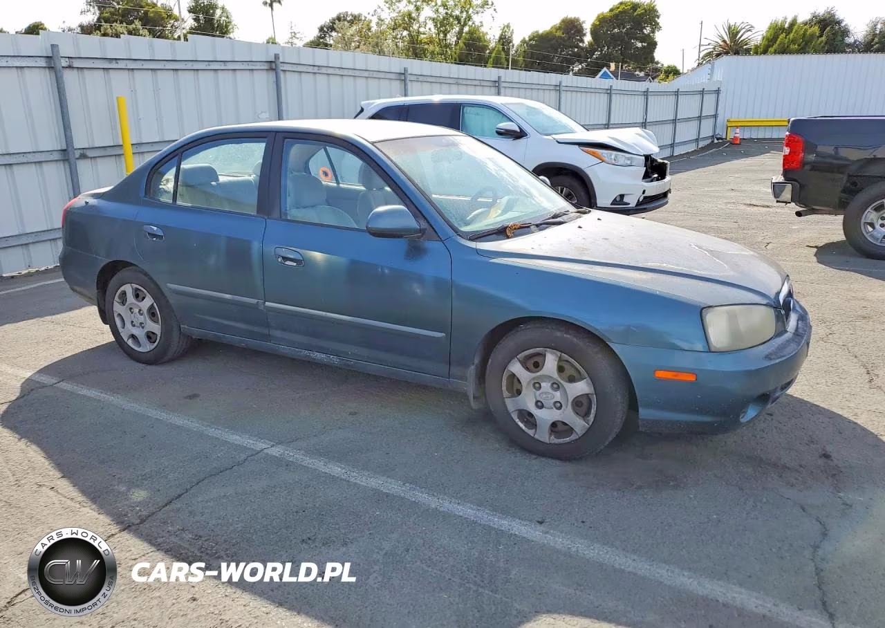 2003 Hyundai Elantra Gls VIN:KMHDN45DX3U567458 - 4