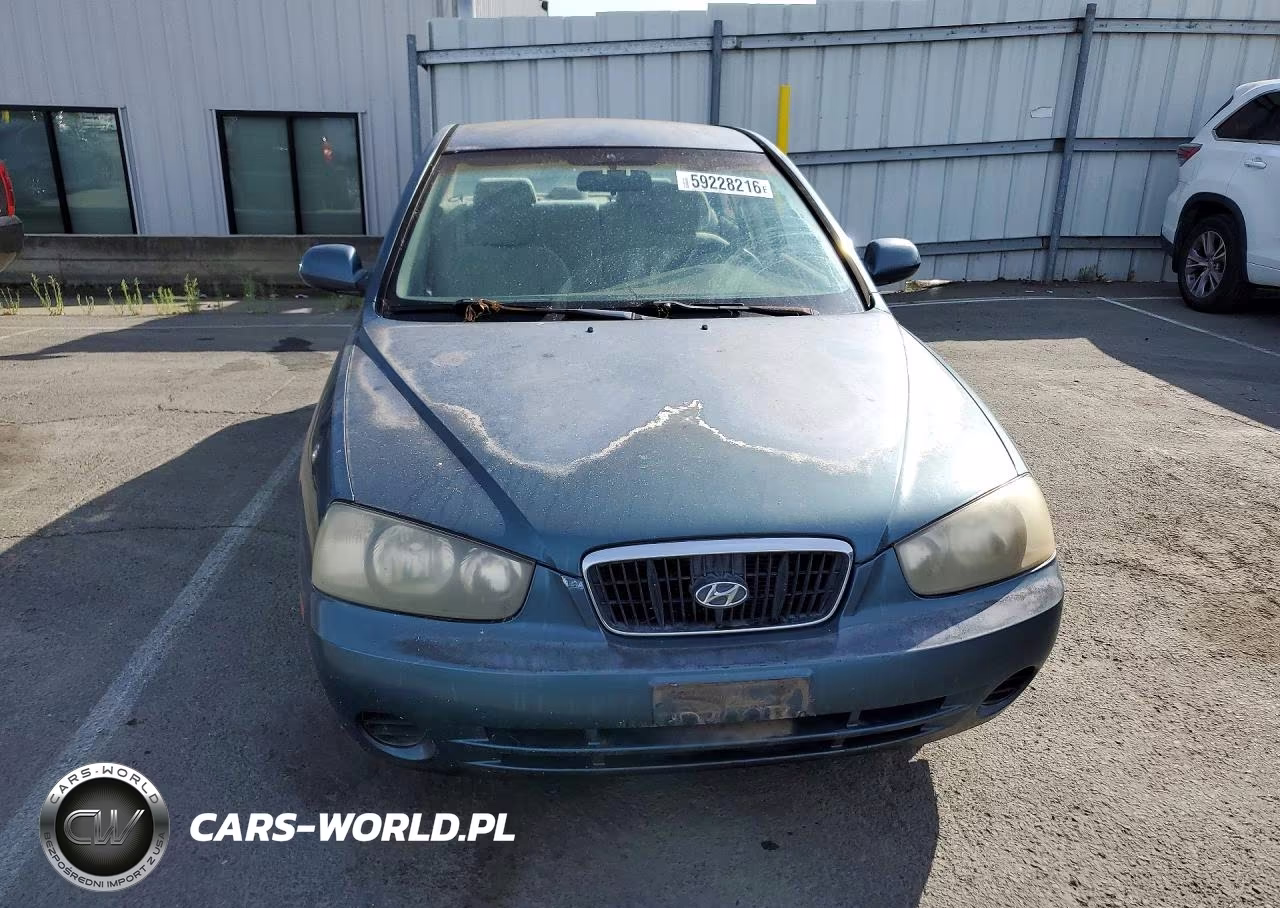 2003 Hyundai Elantra Gls VIN:KMHDN45DX3U567458 - 5