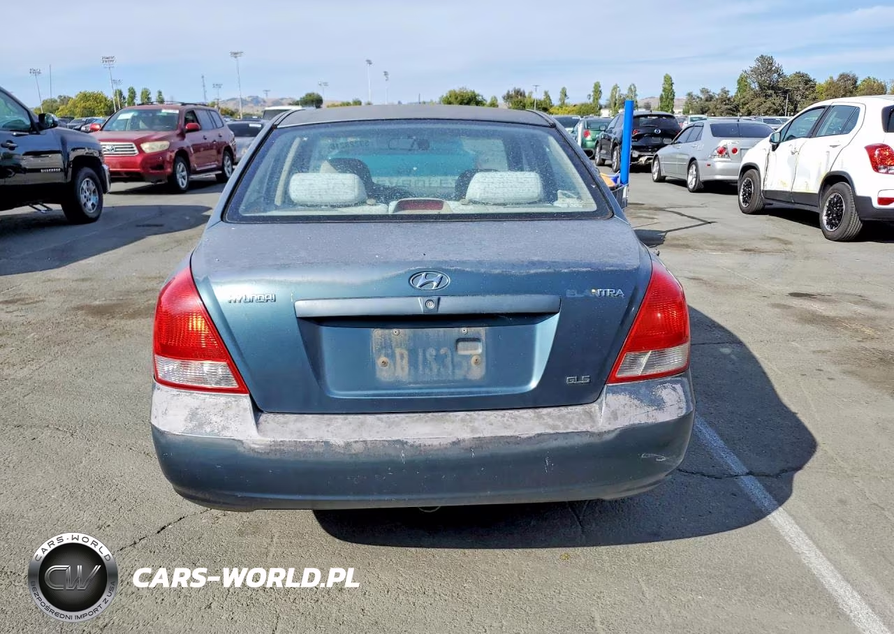2003 Hyundai Elantra Gls VIN:KMHDN45DX3U567458 - 6