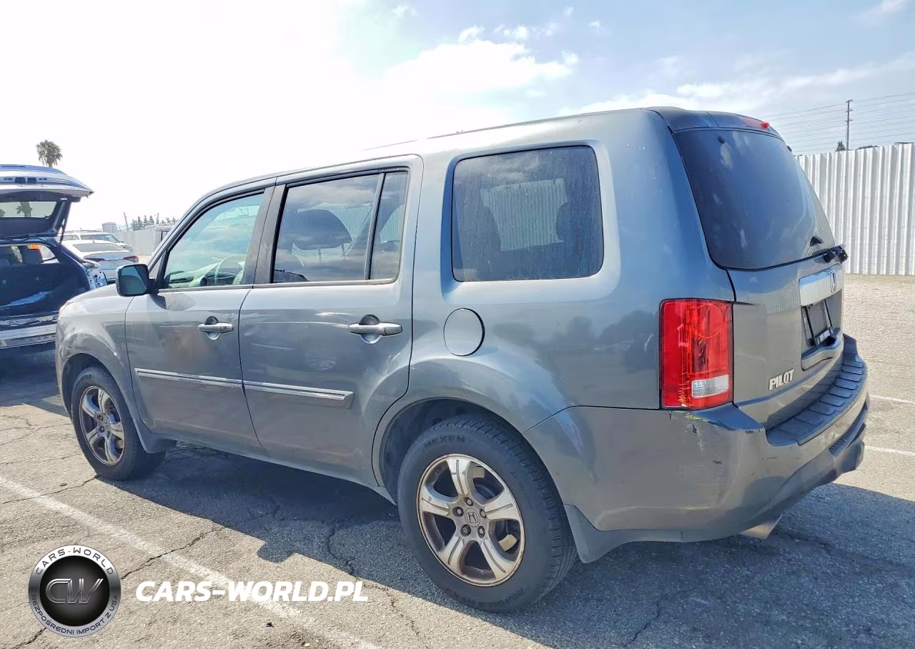 2013 Honda Pilot Exl VIN:5FNYF3H54DB036705 - 2