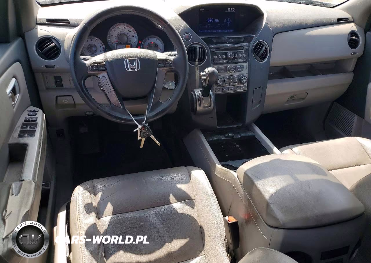 2013 Honda Pilot Exl VIN:5FNYF3H54DB036705 - 8