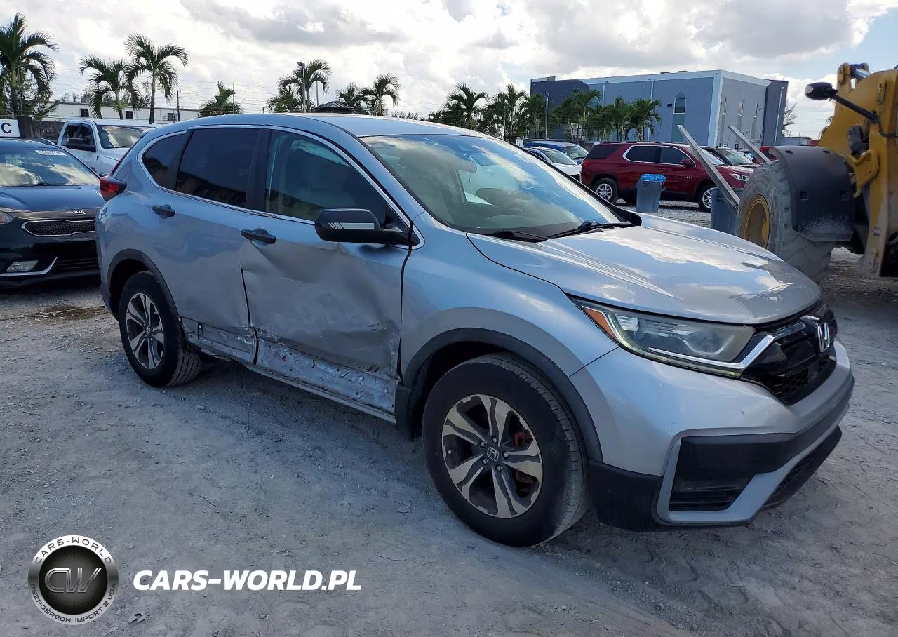 2020 Honda Cr-V Lx VIN:5J6RW1H24LL008410 - 4