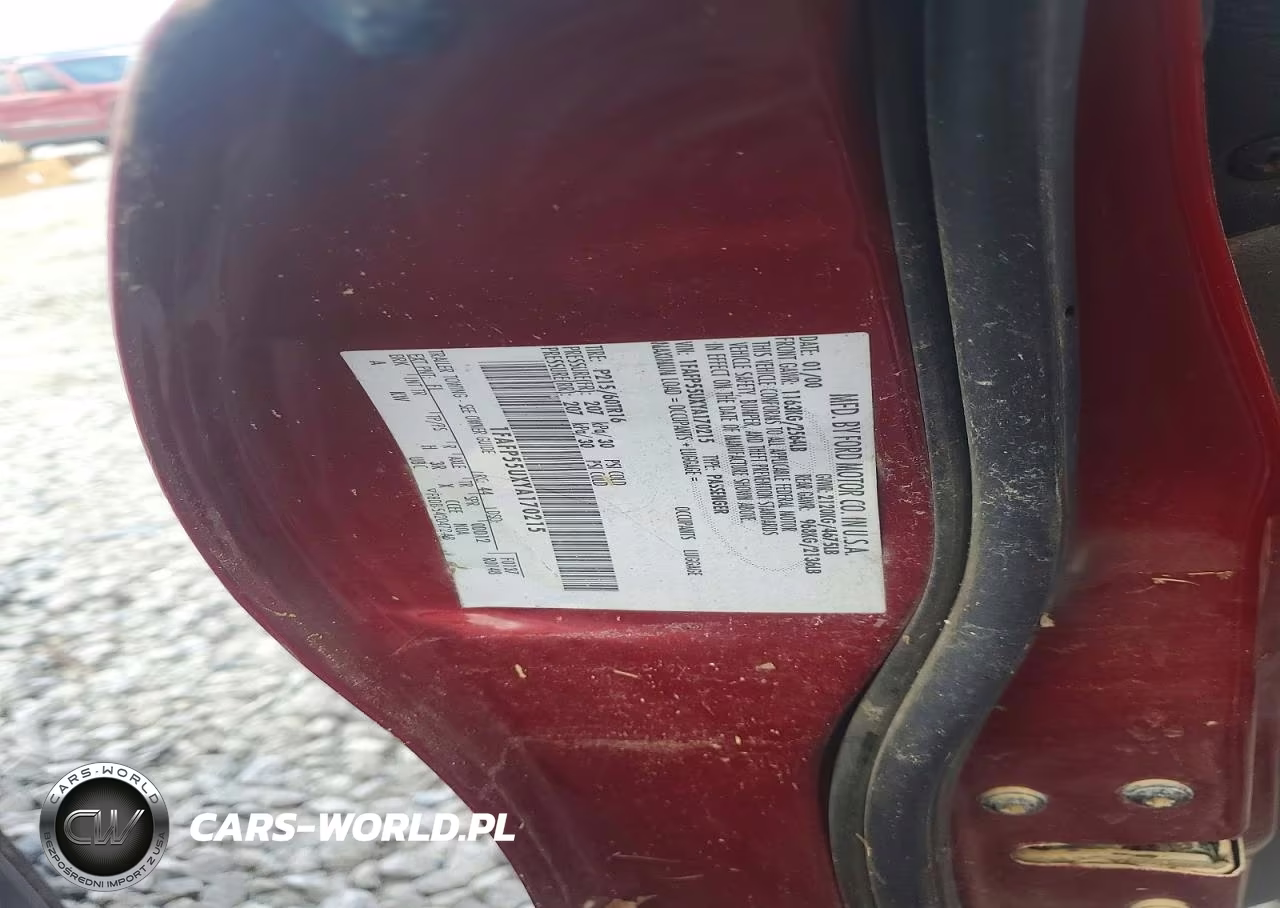 2000 Ford Taurus Ses VIN:1FAFP55UXYA170215 - 12
