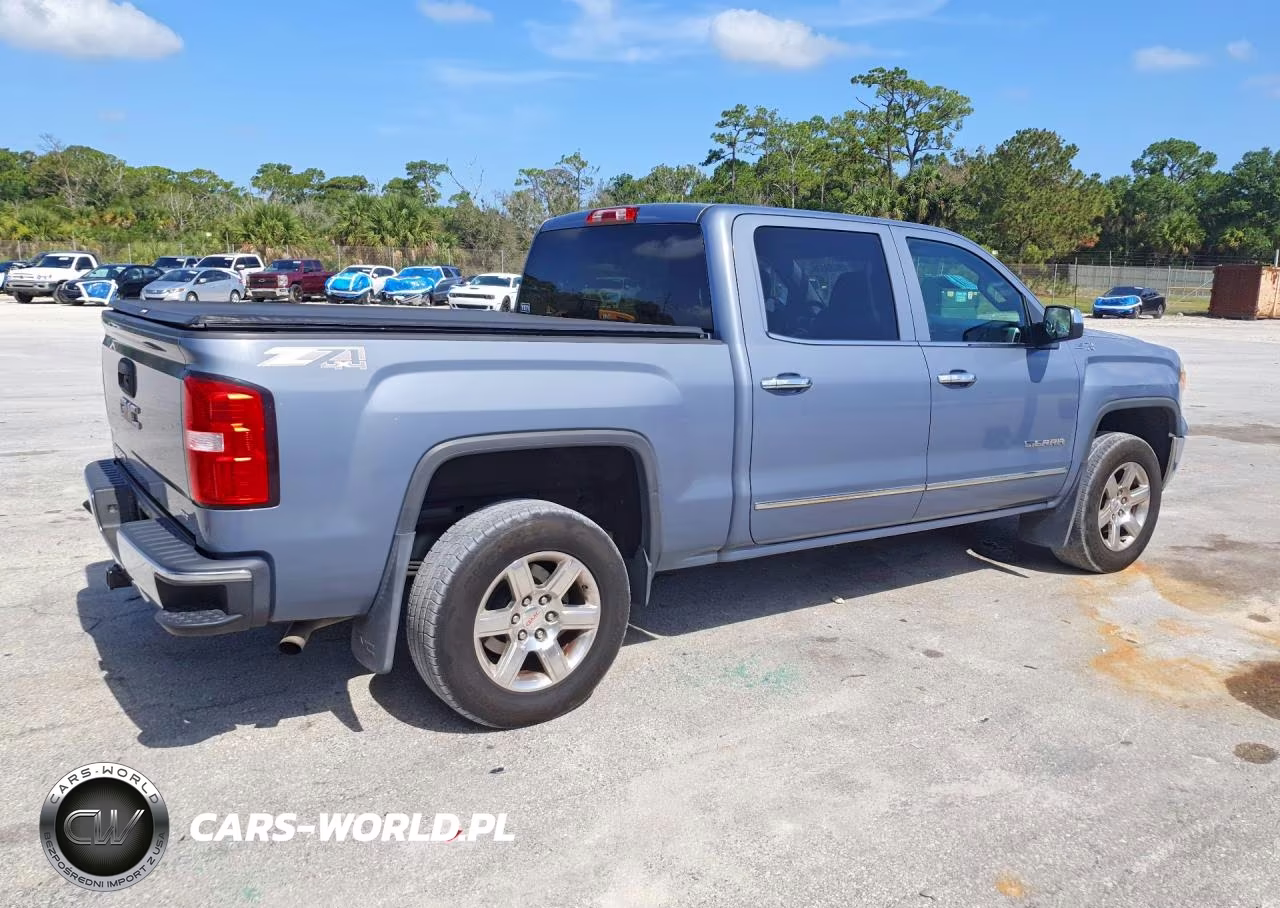 2015 GMC Sierra K1500 Slt VIN:3GTU2VEC2FG290645 - 3
