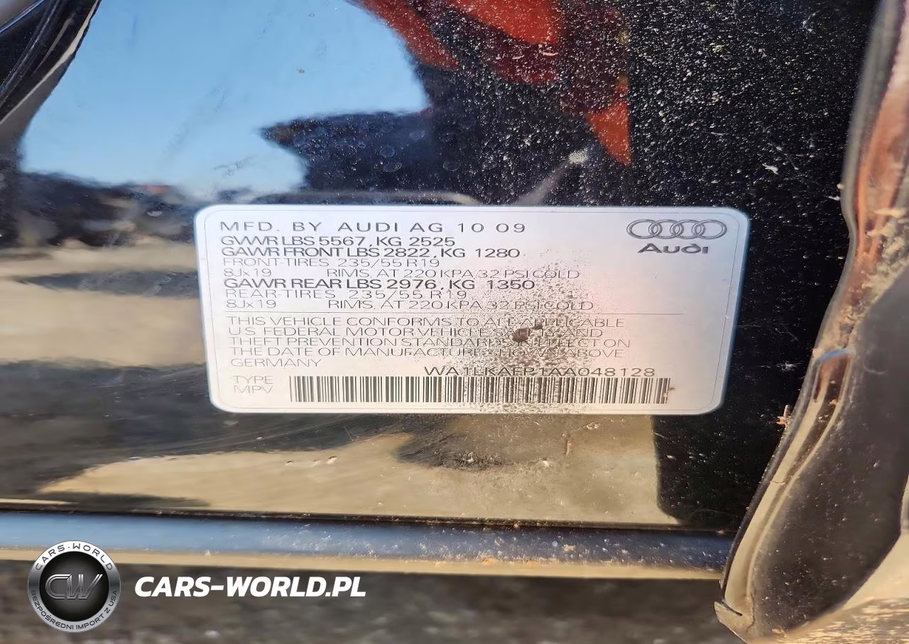2010 Audi Q5 Premium Plus VIN:WA1LKAFP1AA048128 - 13