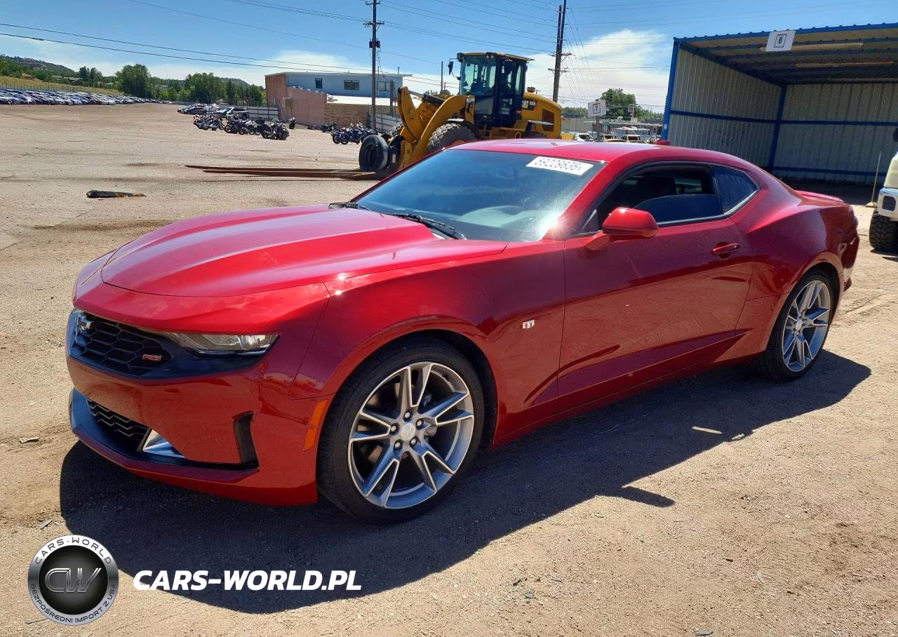 2020 Chevrolet Camaro Lt VIN:1G1FC1RS4L0107853 - 1